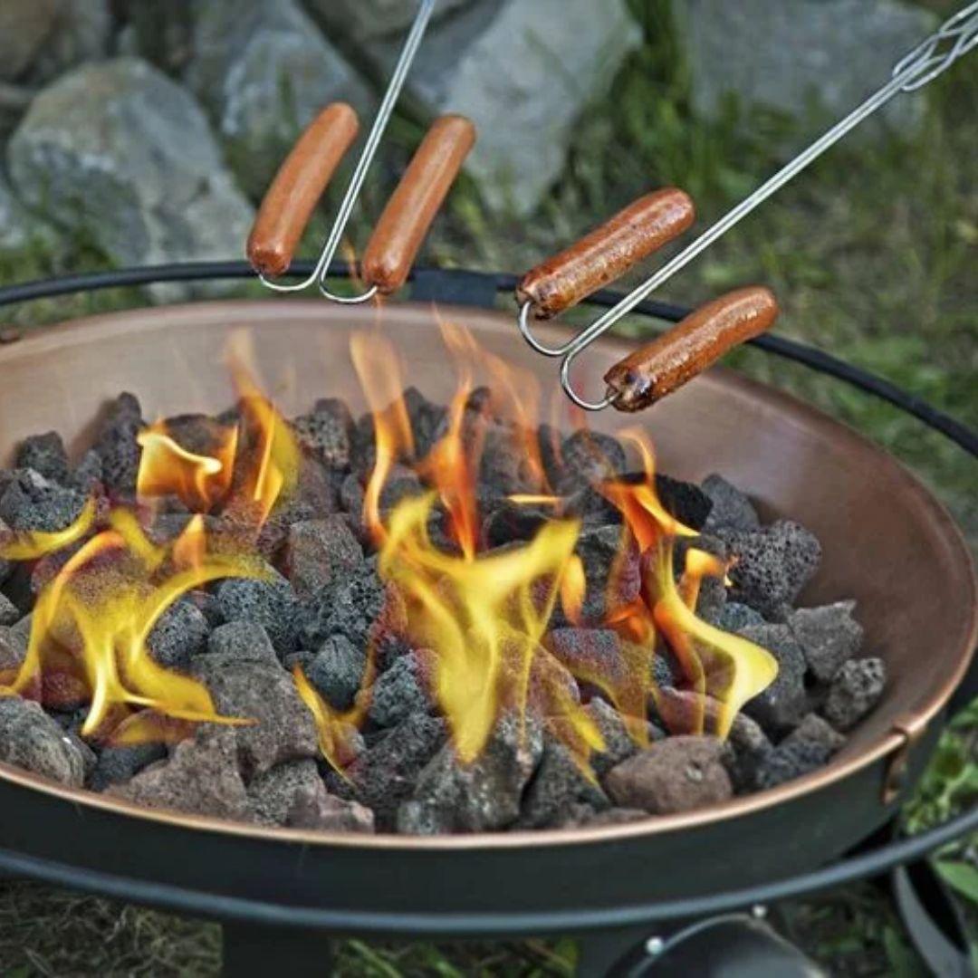 Camp Chef Extendable Safety Roasting Sticks 4-Pack